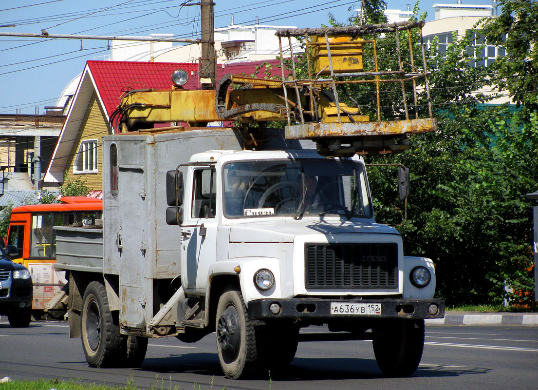 Нижегородская область, № А 636 УВ 152 — ГАЗ-3307