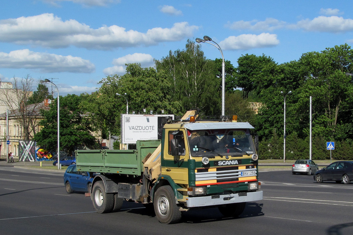 Литва, № BNV 258 — Scania (II) P82M