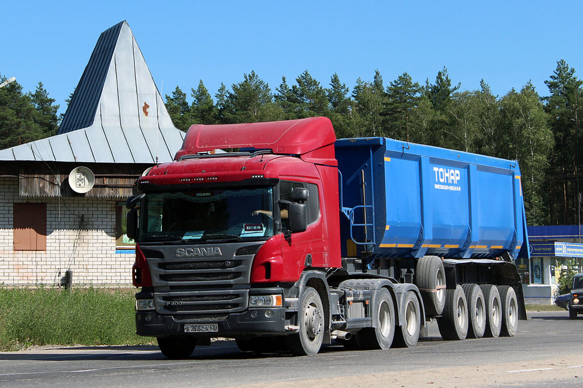 Рязанская область, № Е 286 СА 62 — Scania ('2011) P400