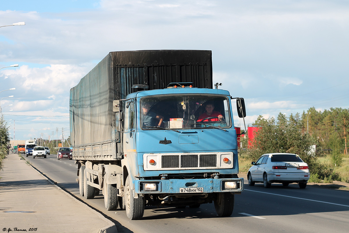 Башкортостан, № В 748 НН 102 — МАЗ-54323