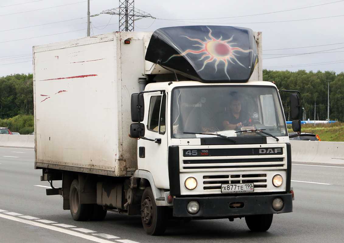 Московская область, № Х 877 ТЕ 190 — DAF 45 FA