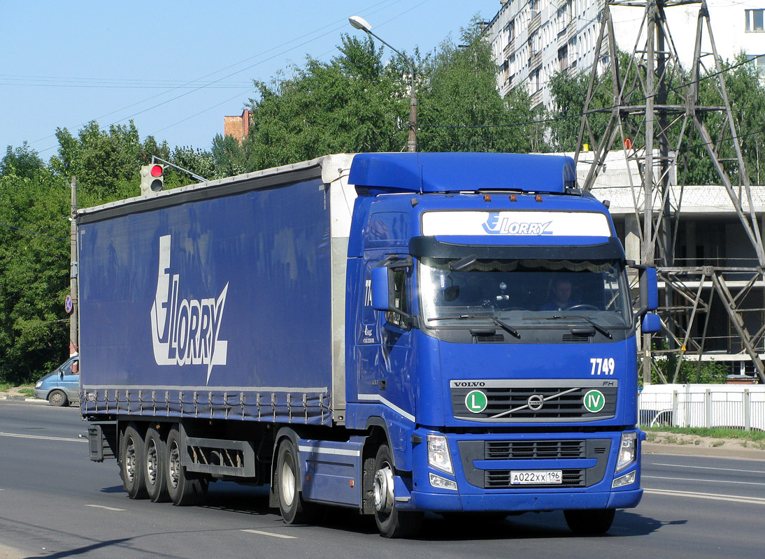 Свердловская область, № 7749 — Volvo ('2008) FH.400 [X9P]