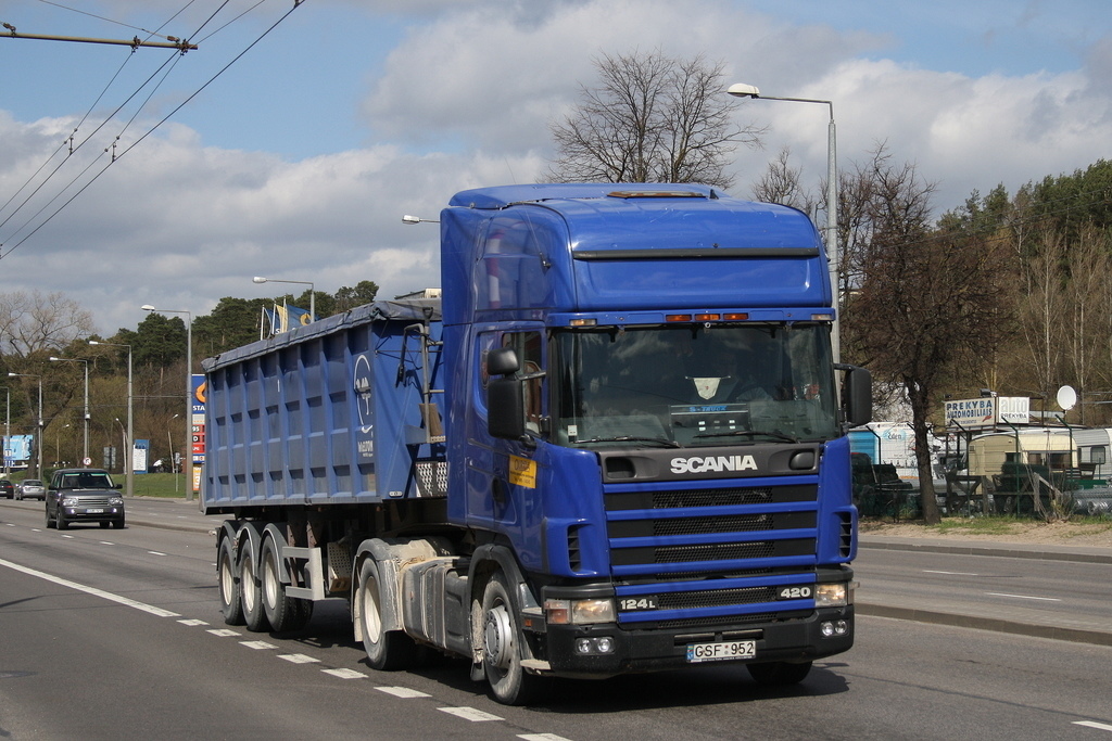 Литва, № GSF 952 — Scania ('1996) R124L