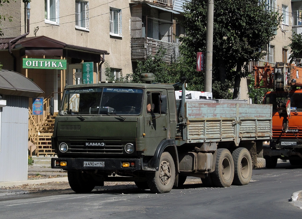 Калужская область, № А 490 НТ 40 — КамАЗ-5320