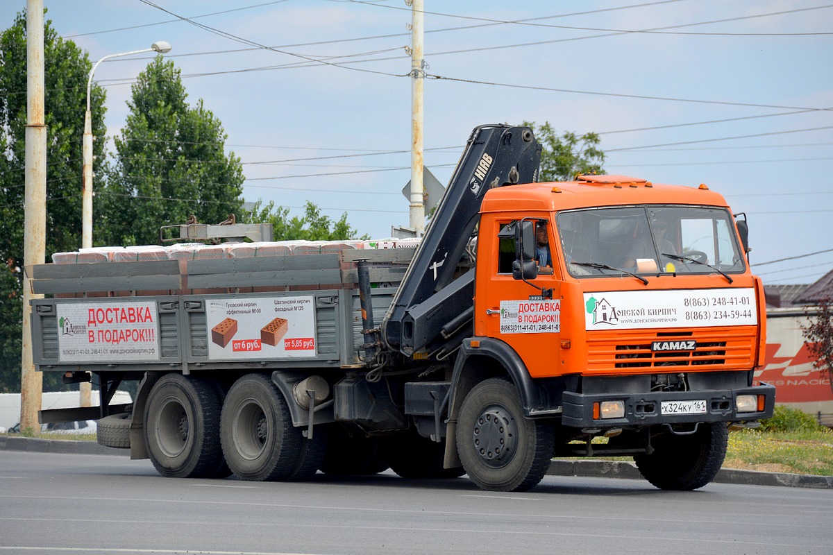 Ростовская область, № Х 324 КУ 161 — КамАЗ-53229-15 [53229R]