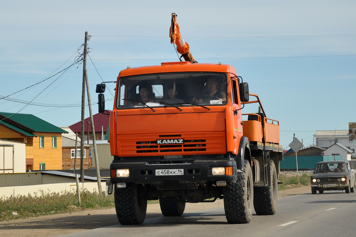 Саха (Якутия), № С 458 КК 14 — КамАЗ-4326-15 [43260R]