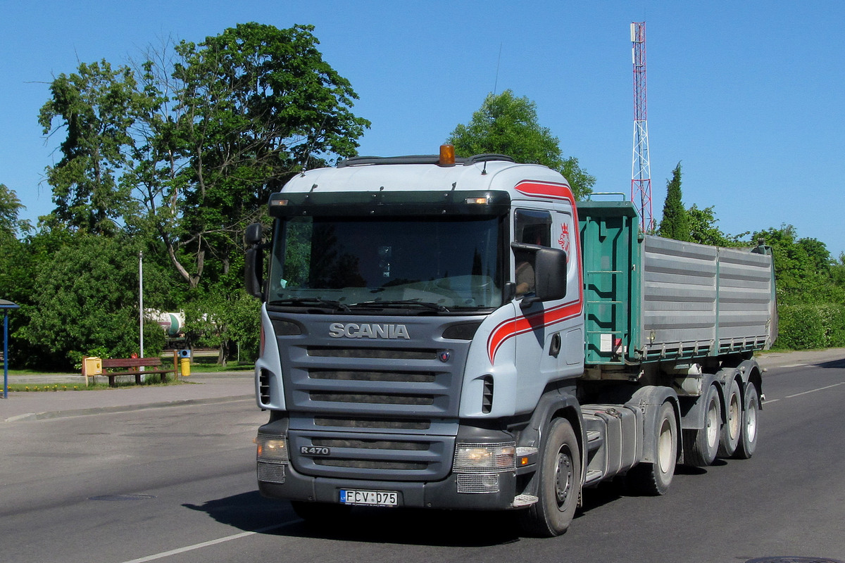 Литва, № FCV 075 — Scania ('2004) R470