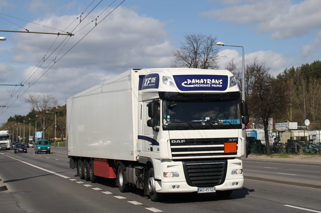 Польша, № WO 45124 — DAF XF105 FT