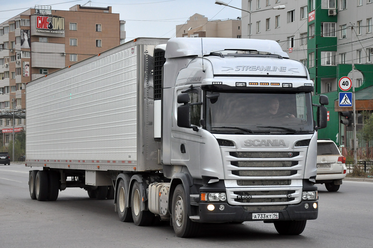 Саха (Якутия), № А 733 КТ 14 — Scania ('2013) R500