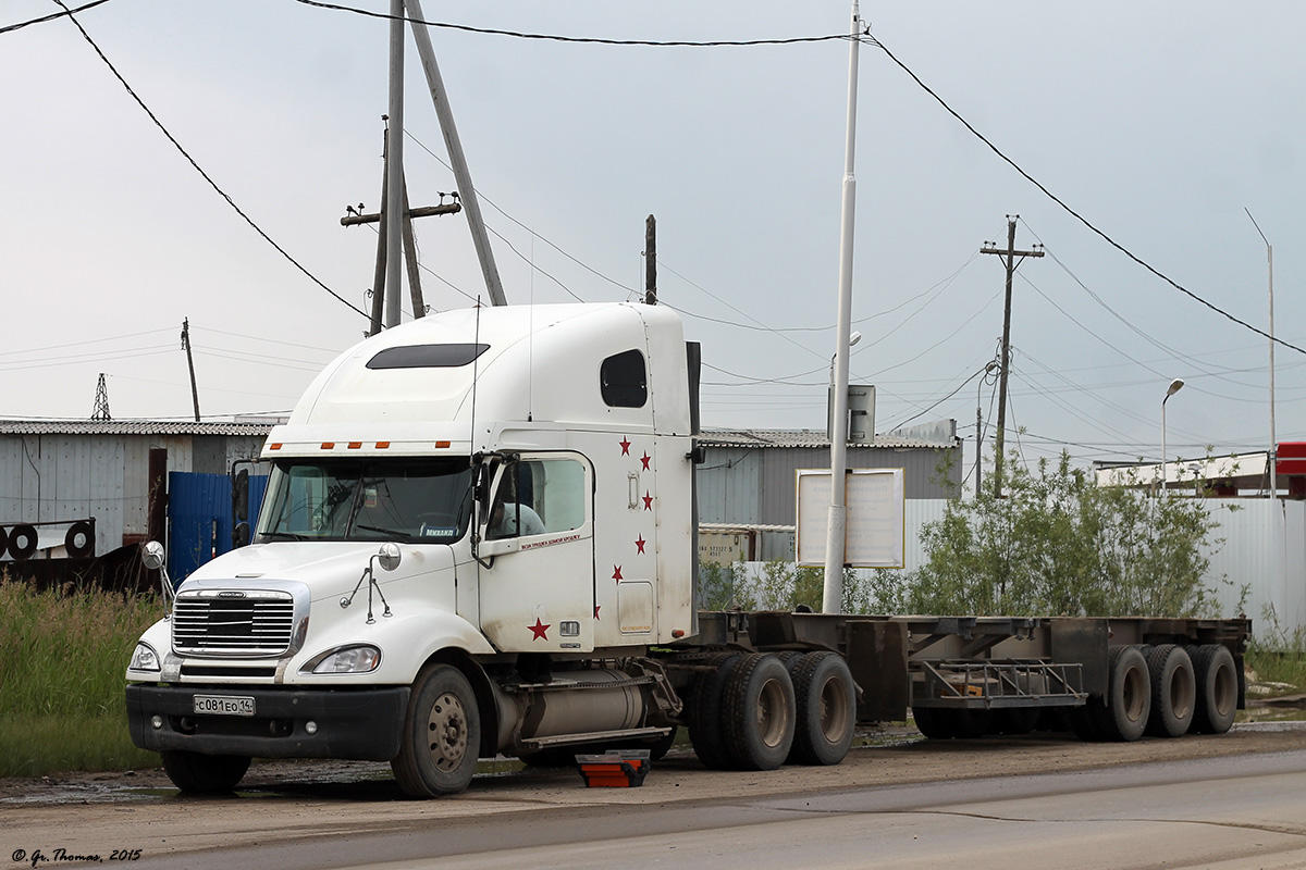 Саха (Якутия), № С 081 ЕО 14 — Freightliner Columbia