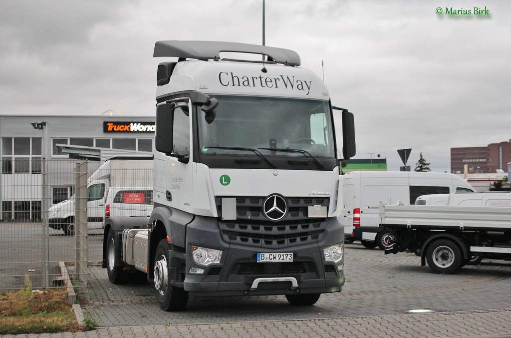 Германия, № B-CW 9173 — Mercedes-Benz Arocs (общ.м)