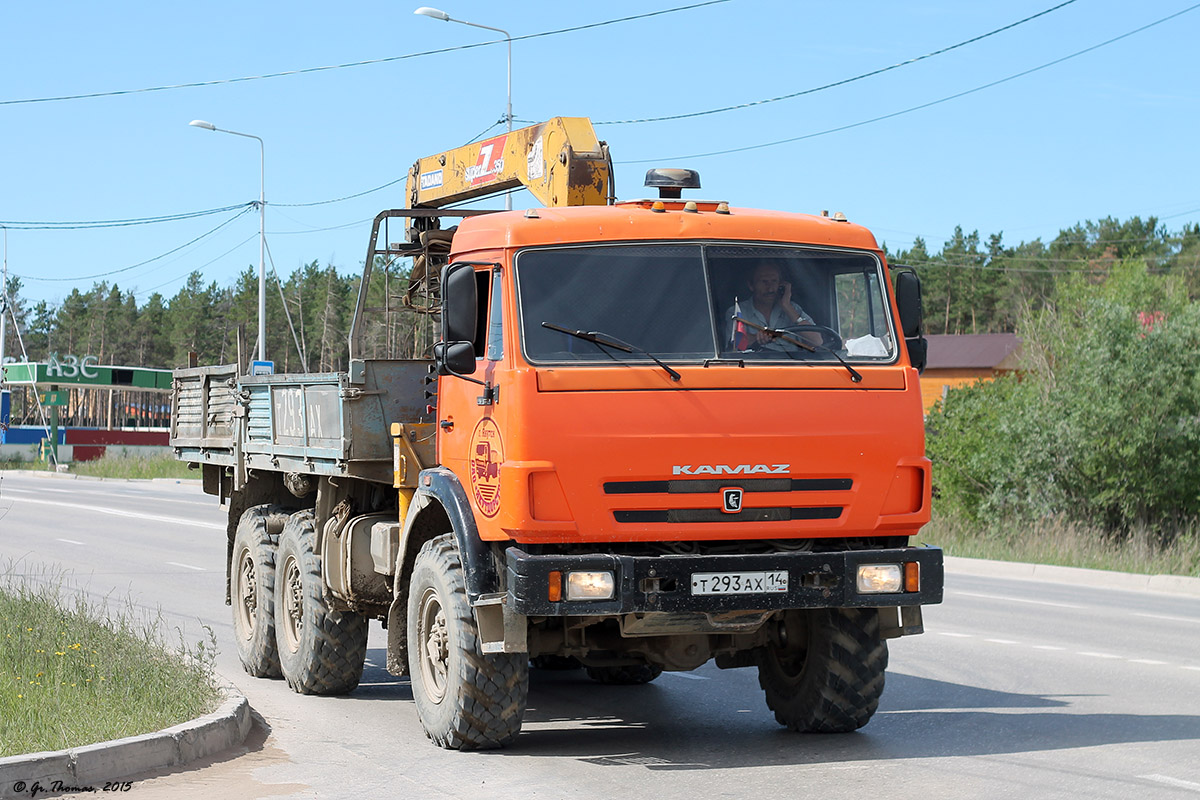 Саха (Якутия), № Т 293 АХ 14 — КамАЗ-43114-02 [43114C]