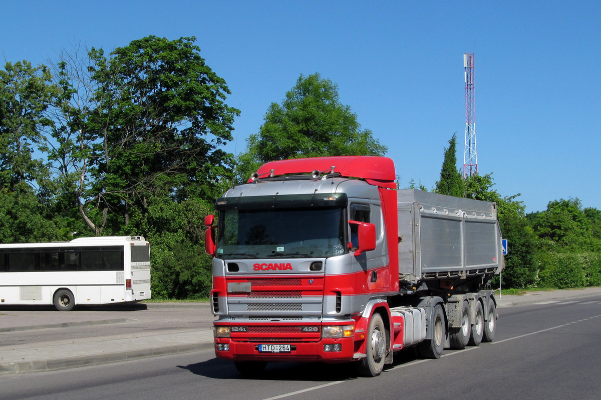 Литва, № HTD 264 — Scania ('1996) R124L