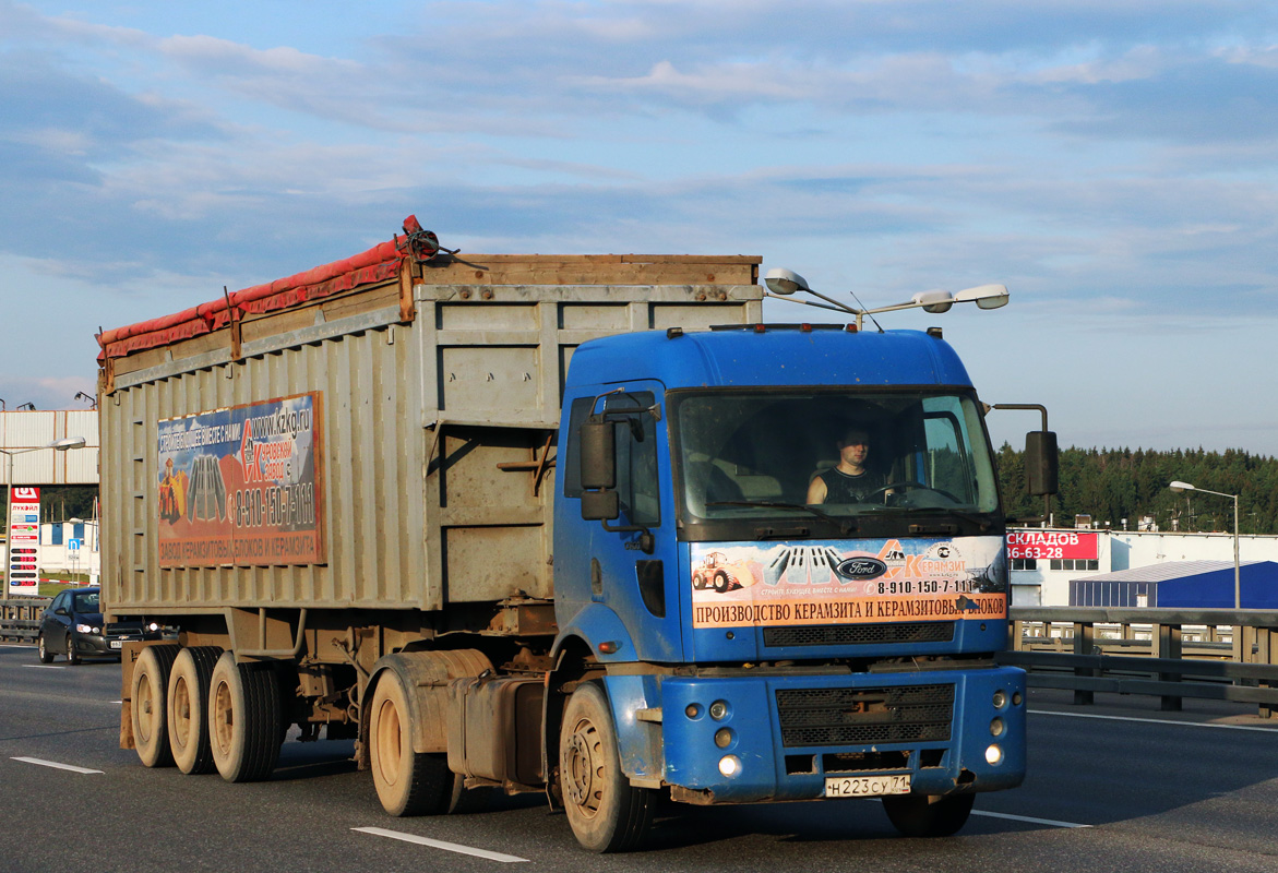 Тульская область, № Н 223 СУ 71 — Ford Cargo ('2003) 1830T