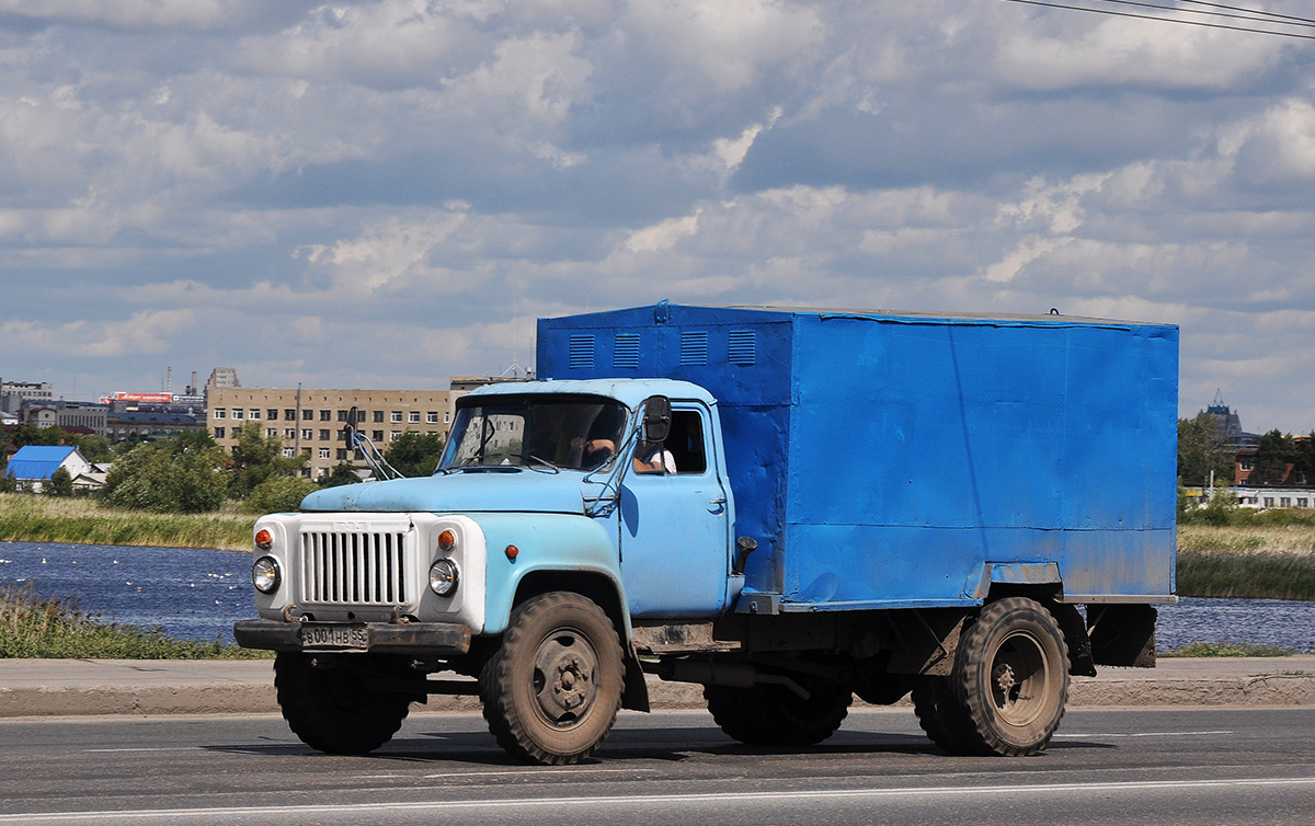 Омская область, № В 001 НВ 55 — ГАЗ-52-01