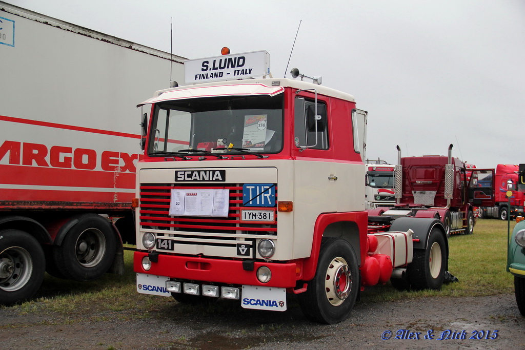 Финляндия, № IYM-381 — Scania (I) (общая модель)