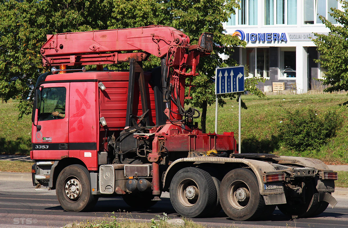 Литва, № BBM 381 — Mercedes-Benz Actros ('1997) 3353