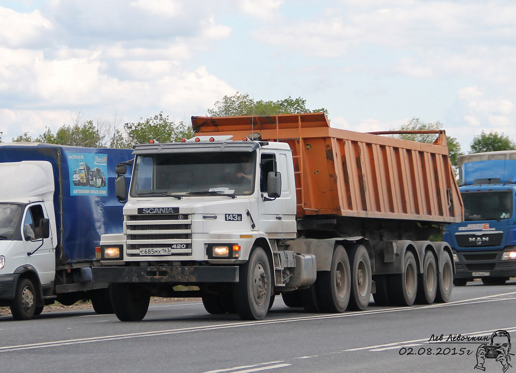 Самарская область, № С 685 МХ 163 — Scania (II) T-Series (общ.м)