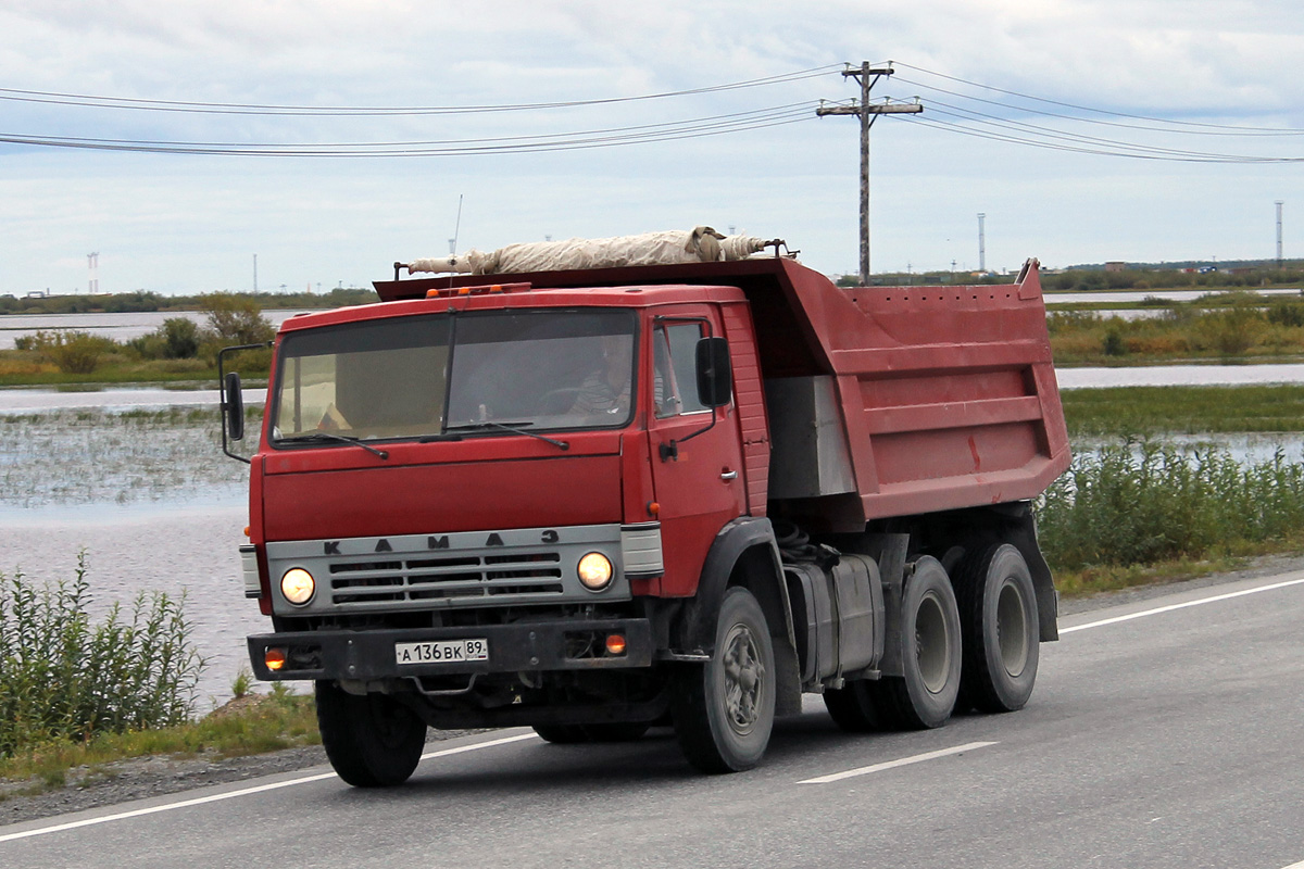 Ямало-Ненецкий автоном.округ, № А 136 ВК 89 — КамАЗ-5410