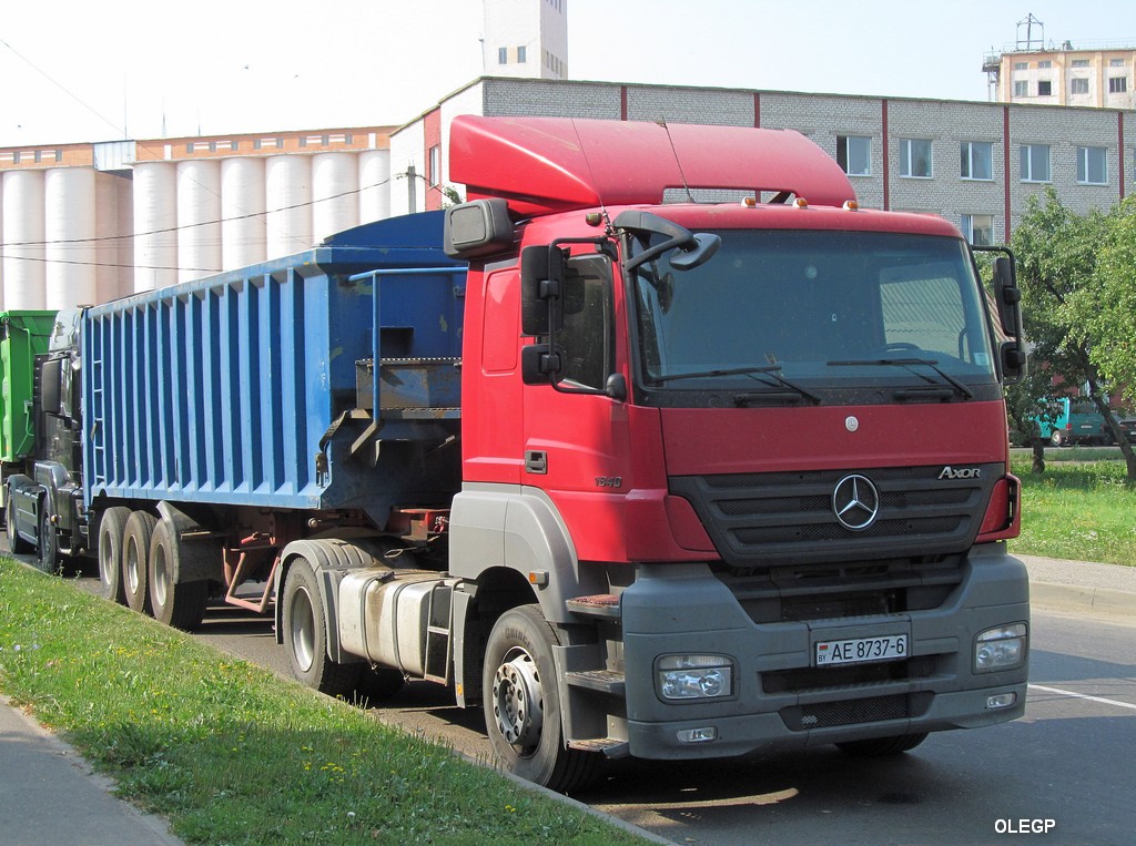 Могилёвская область, № АЕ 8737-6 — Mercedes-Benz Axor 1840