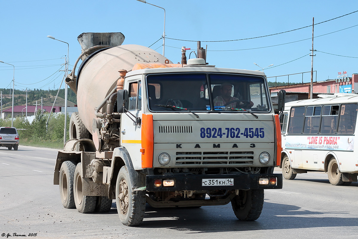 Саха (Якутия), № С 351 КН 14 — КамАЗ-55111 [551110]