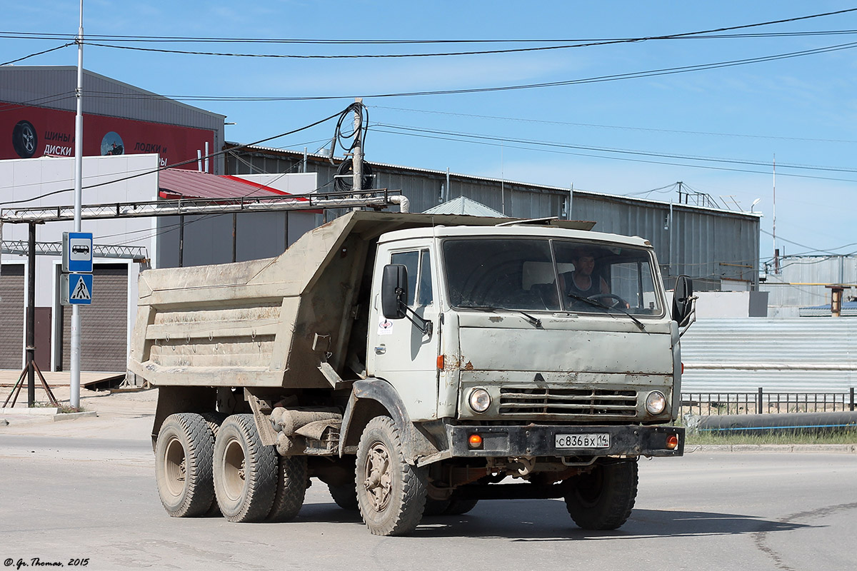 Саха (Якутия), № С 836 ВХ 14 — КамАЗ-55111 [551110]