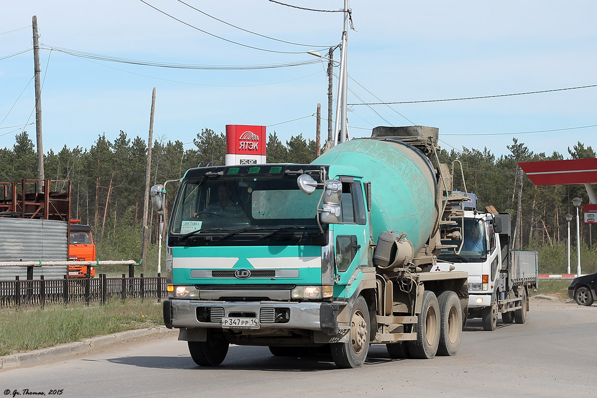 Саха (Якутия), № Р 347 РР 14 — Nissan Diesel (общая модель)