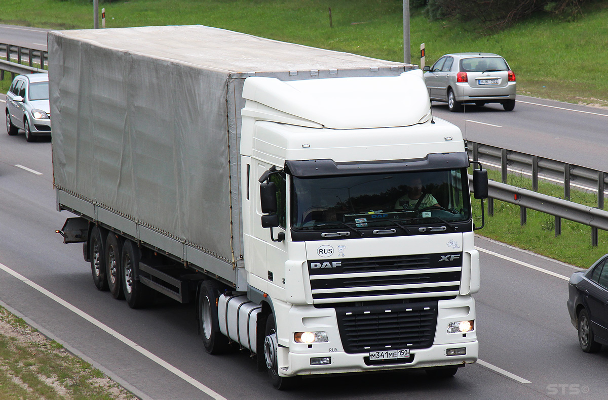 Московская область, № М 341 МЕ 150 — DAF XF95 FT