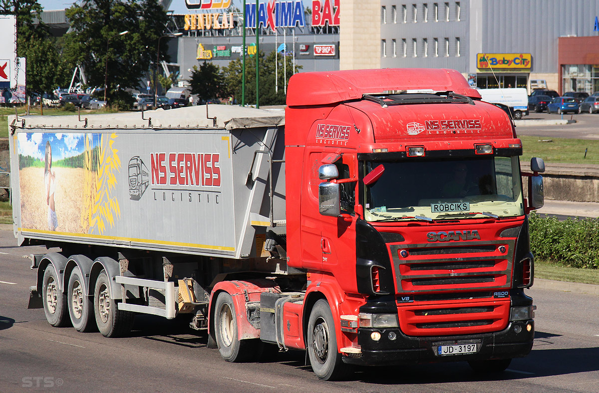 Латвия, № JD-3197 — Scania ('2004) R500