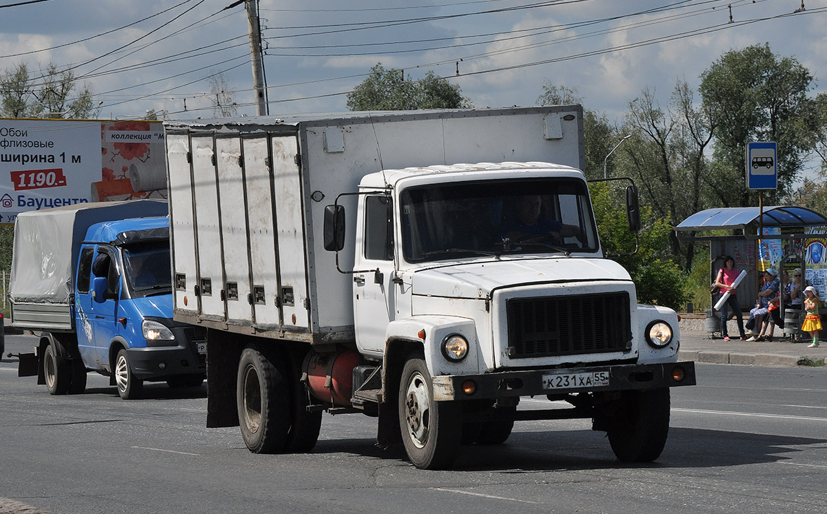 Омская область, № К 231 ХА 55 — ГАЗ-3307