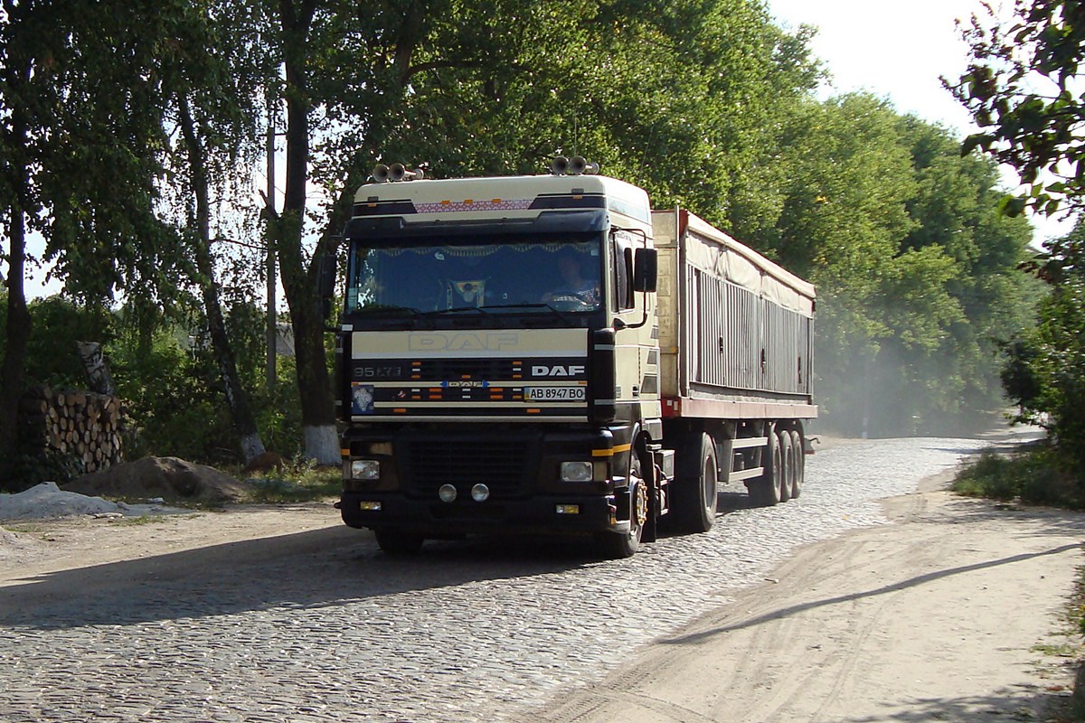 Винницкая область, № АВ 8947 ВО — DAF 95XF FT