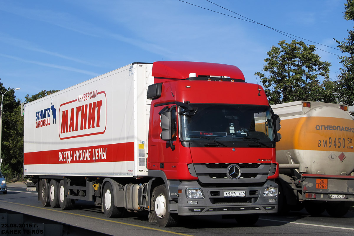 Орловская область, № А 997 ЕН 37 — Mercedes-Benz Actros ('2009) 1841