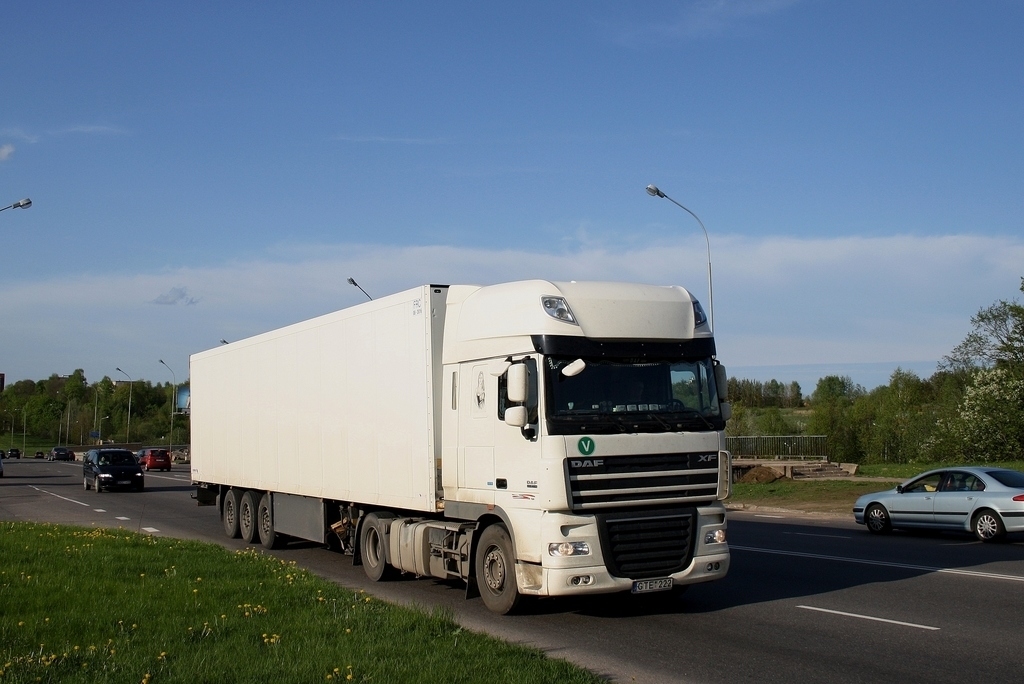 Литва, № GTE 222 — DAF XF105 FT