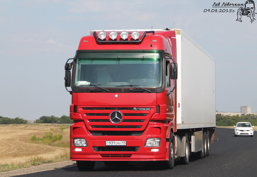 Туркестанская область, № 931 SMA 13 — Mercedes-Benz Actros ('2003) 1844