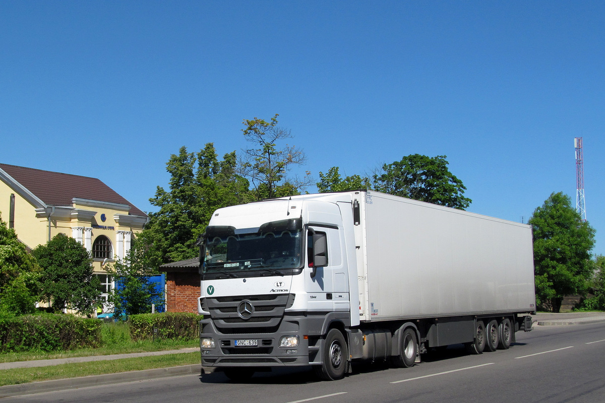 Литва, № GNC 639 — Mercedes-Benz Actros ('2009) 1844