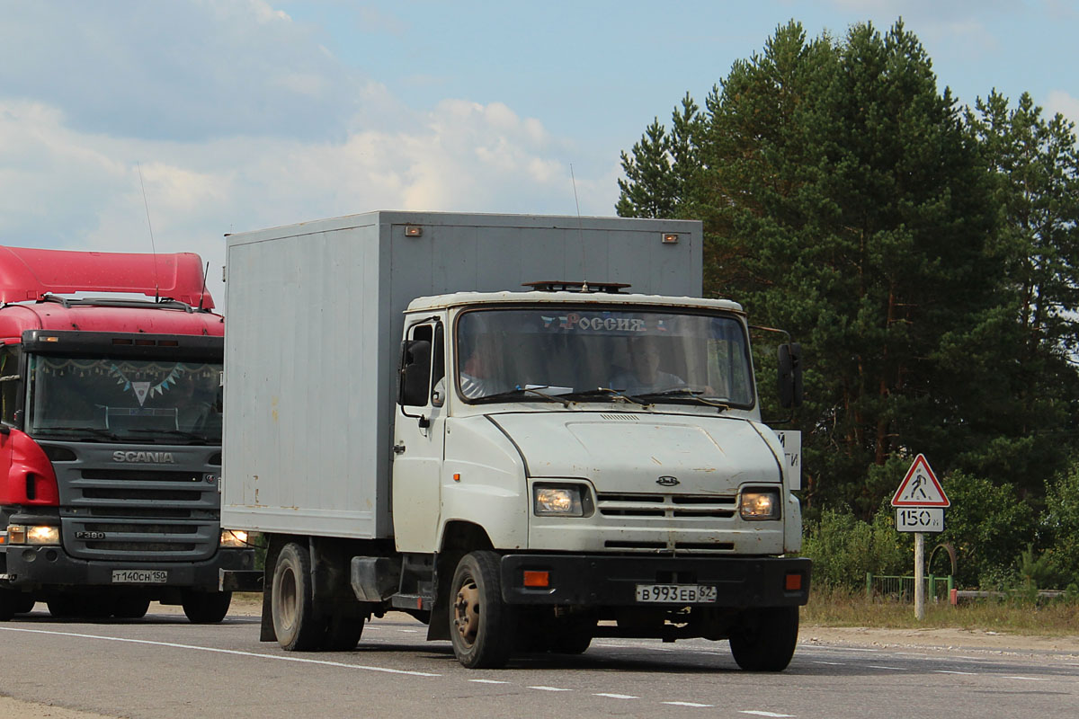 Рязанская область, № В 993 ЕВ 62 — ЗИЛ-5301БО "Бычок"