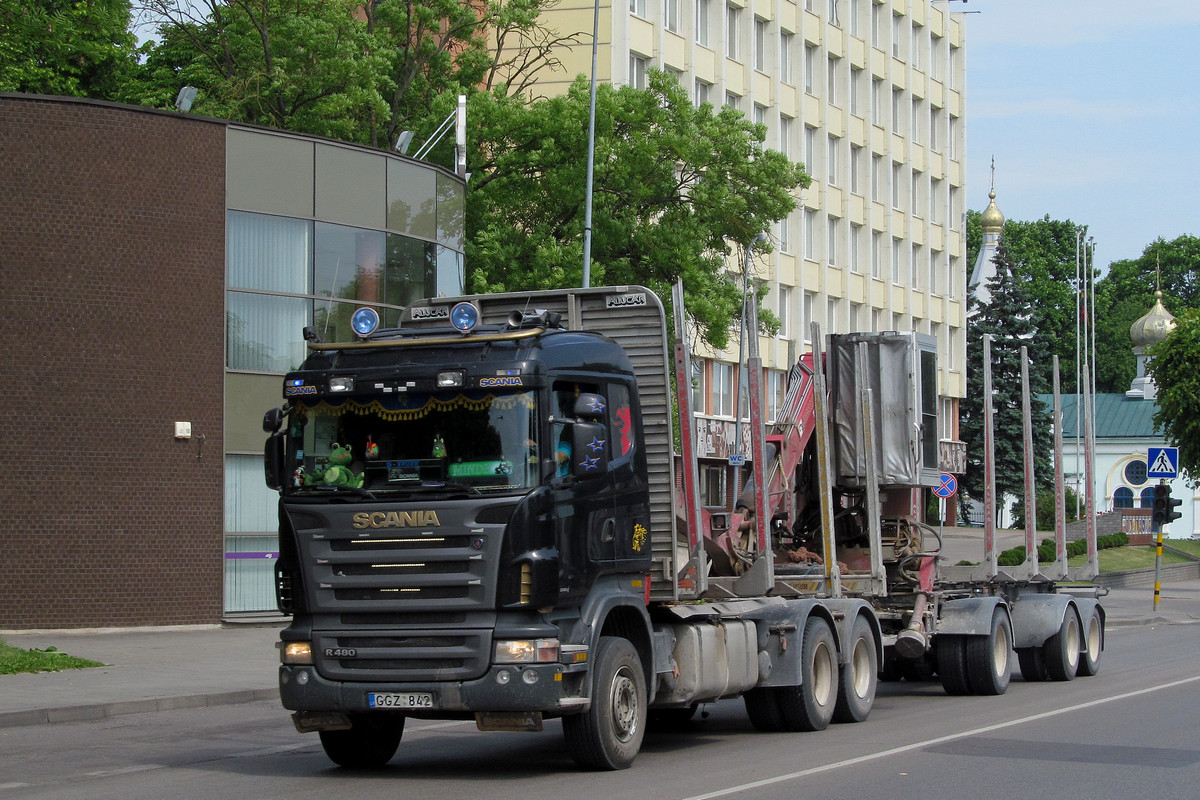 Литва, № GGZ 842 — Scania ('2004) R480