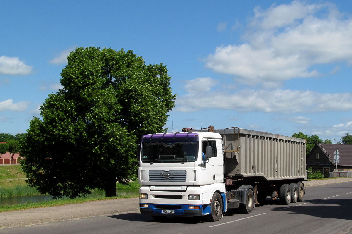 Литва, № GEA 449 — MAN TGA 18.410