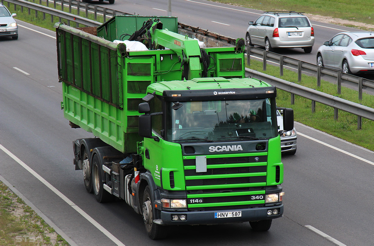 Литва, № HNV 587 — Scania ('1996) R114G