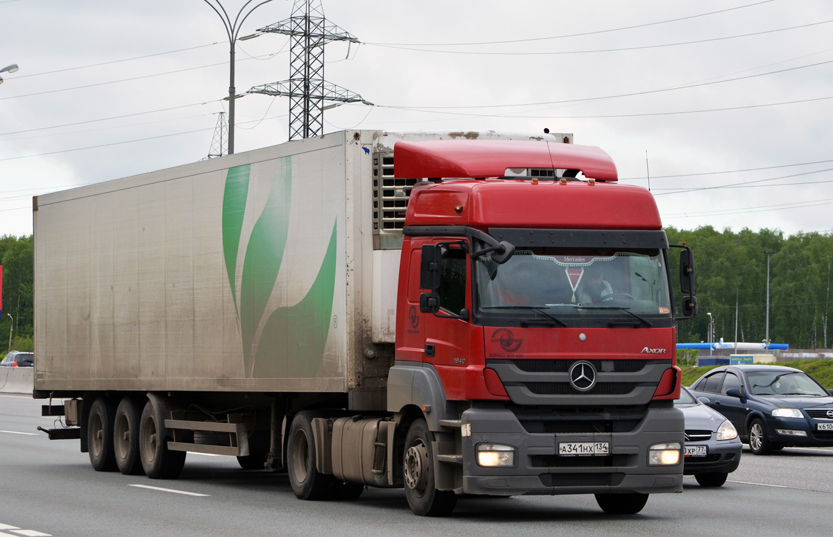 Волгоградская область, № А 341 НХ 134 — Mercedes-Benz Axor 1840 [Z9M]