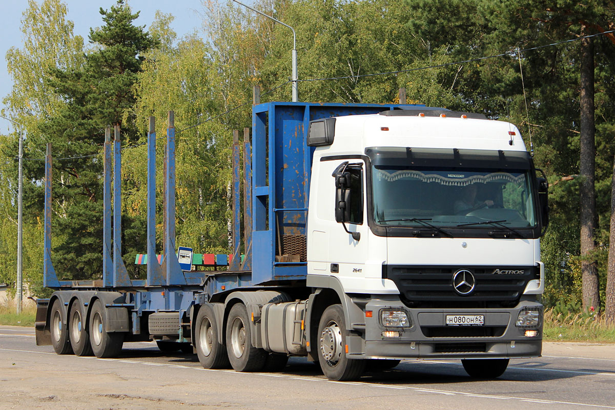 Рязанская область, № Н 080 ОН 62 — Mercedes-Benz Actros ('2003) 2641