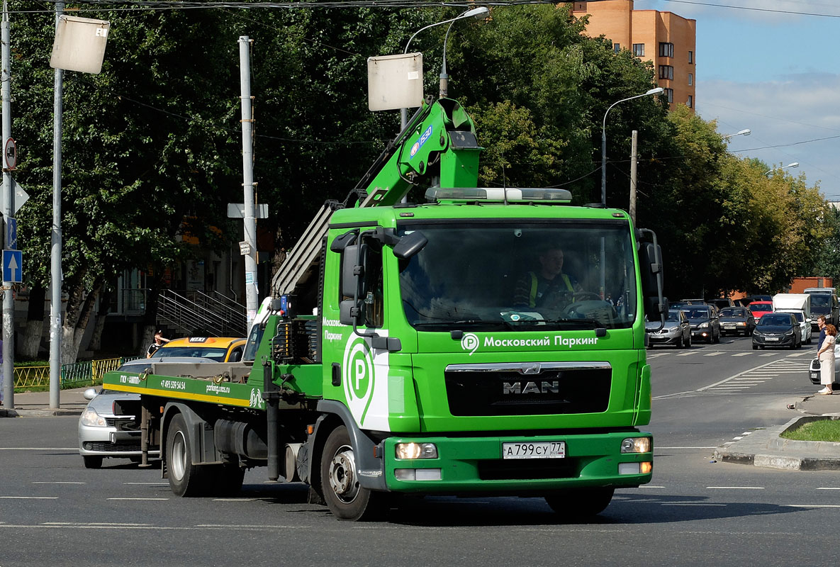 Москва, № А 799 СУ 77 — MAN TGL 12.180