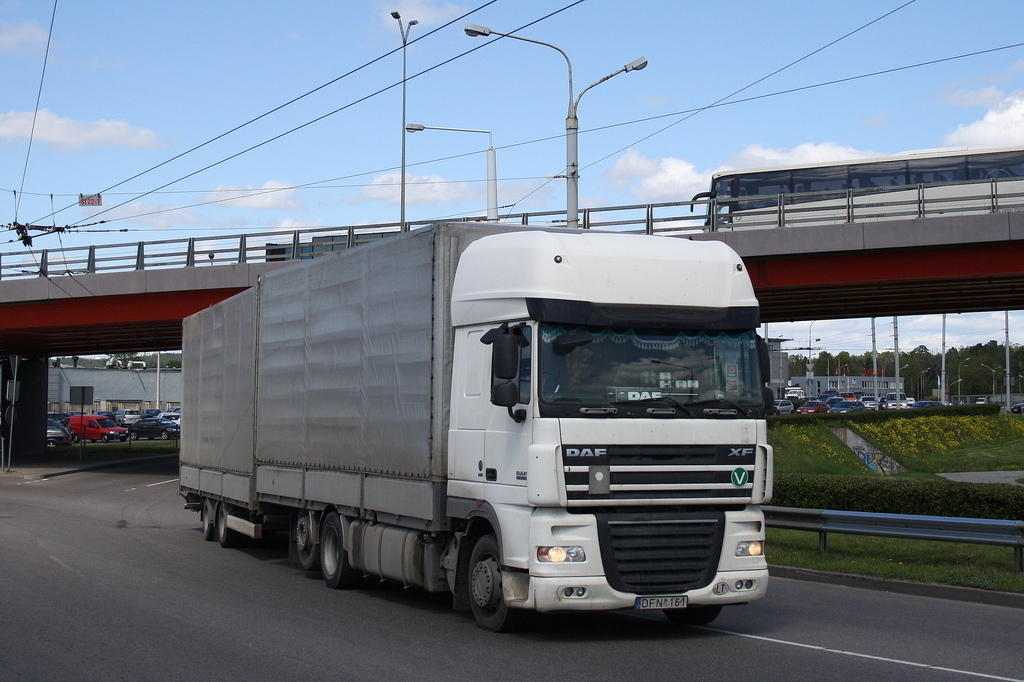 Литва, № DFN 161 — DAF XF105 FAR