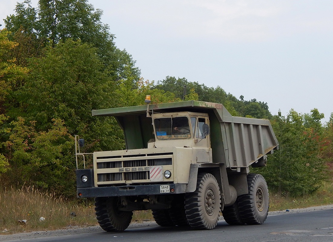 Белгородская область, № 5848 ЕВ 31 — БелАЗ-7522