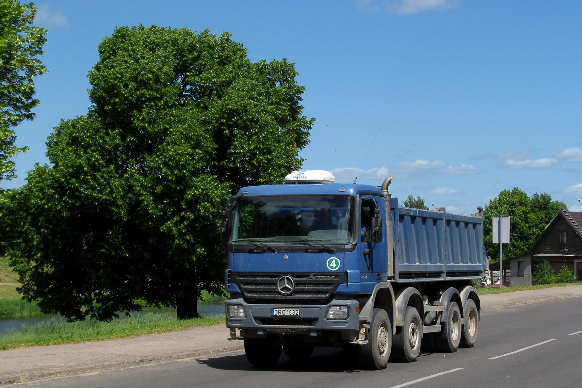 Литва, № DRO 532 — Mercedes-Benz Actros ('2003) 4146