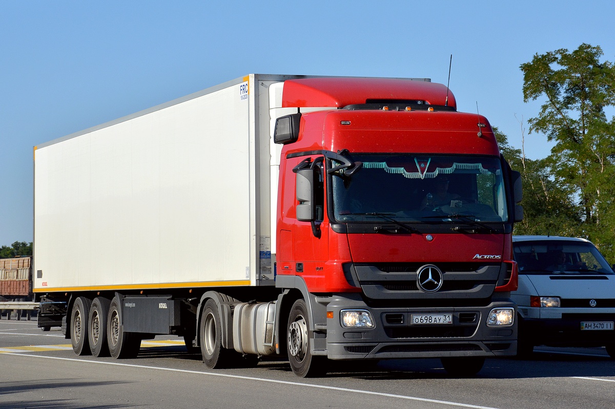 Белгородская область, № О 698 АУ 31 — Mercedes-Benz Actros ('2009) 1841