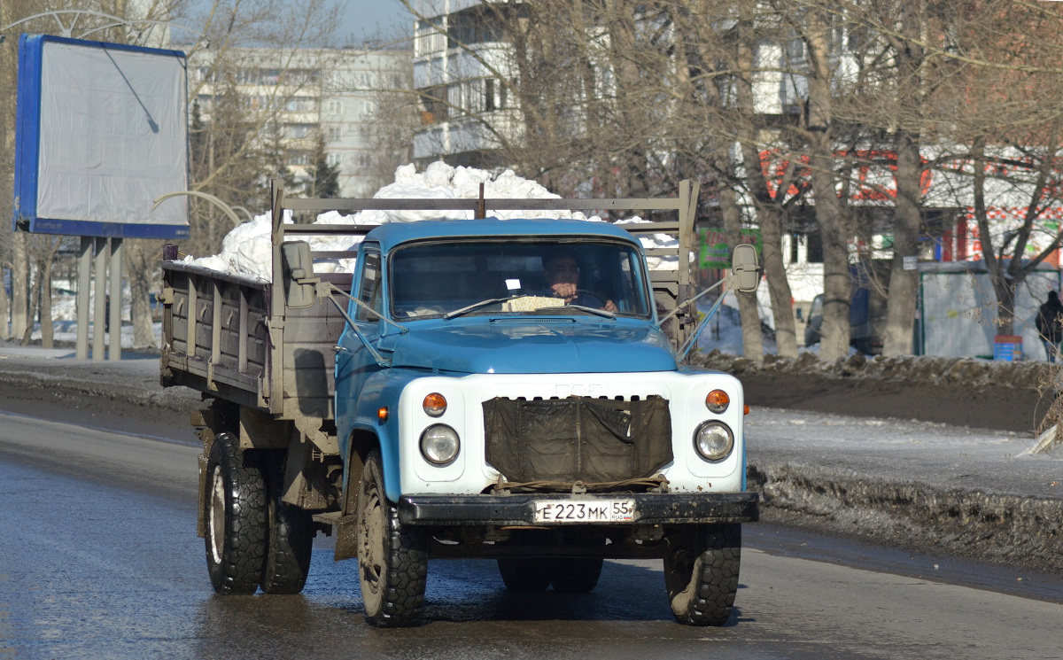 Омская область, № Е 223 МК 55 — ГАЗ-53-14, ГАЗ-53-14-01