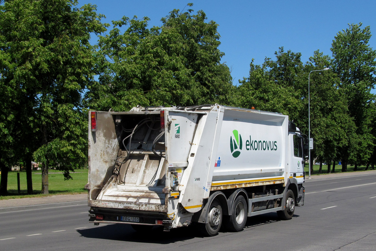 Литва, № EBG 360 — Mercedes-Benz Actros ('2003) 2532