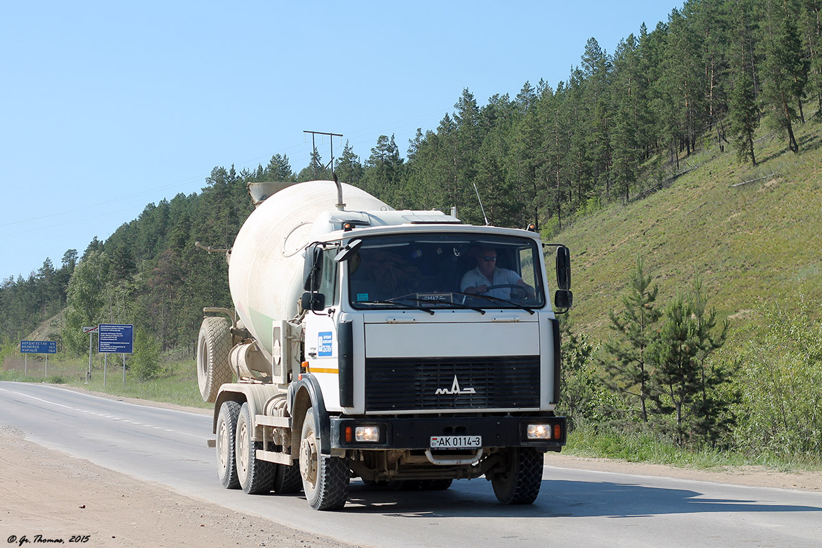 Гомельская область, № АК 0114-3 — МАЗ-5516A5