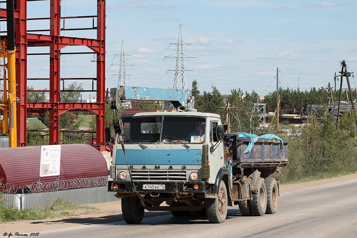 Саха (Якутия), № А 740 ВЕ 14 — КамАЗ-5320